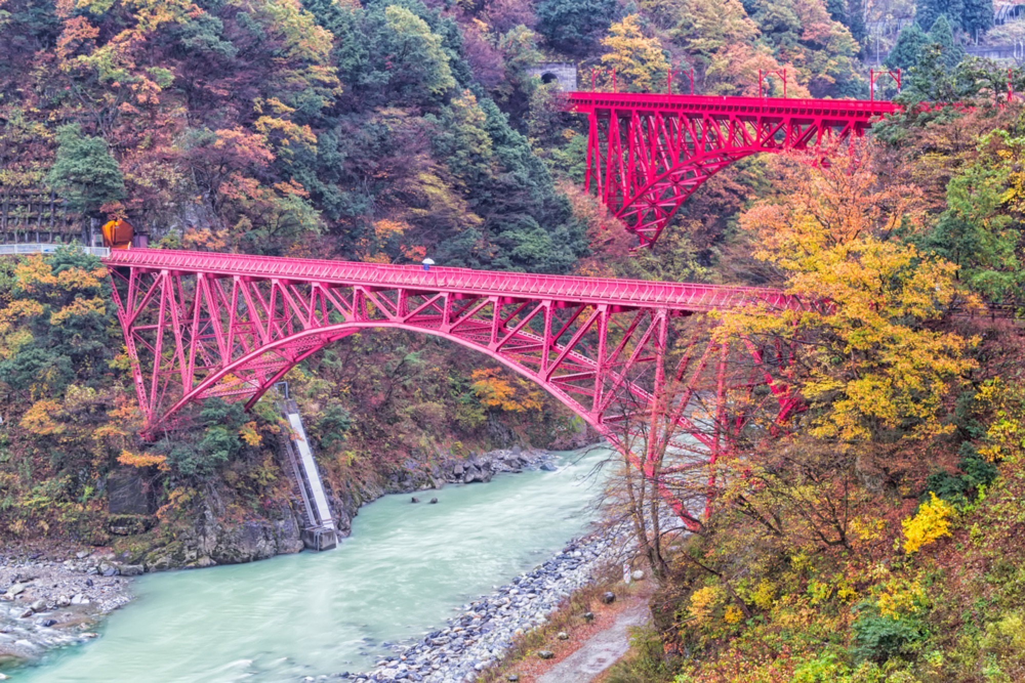 Kurobe Gorge Railway Japan