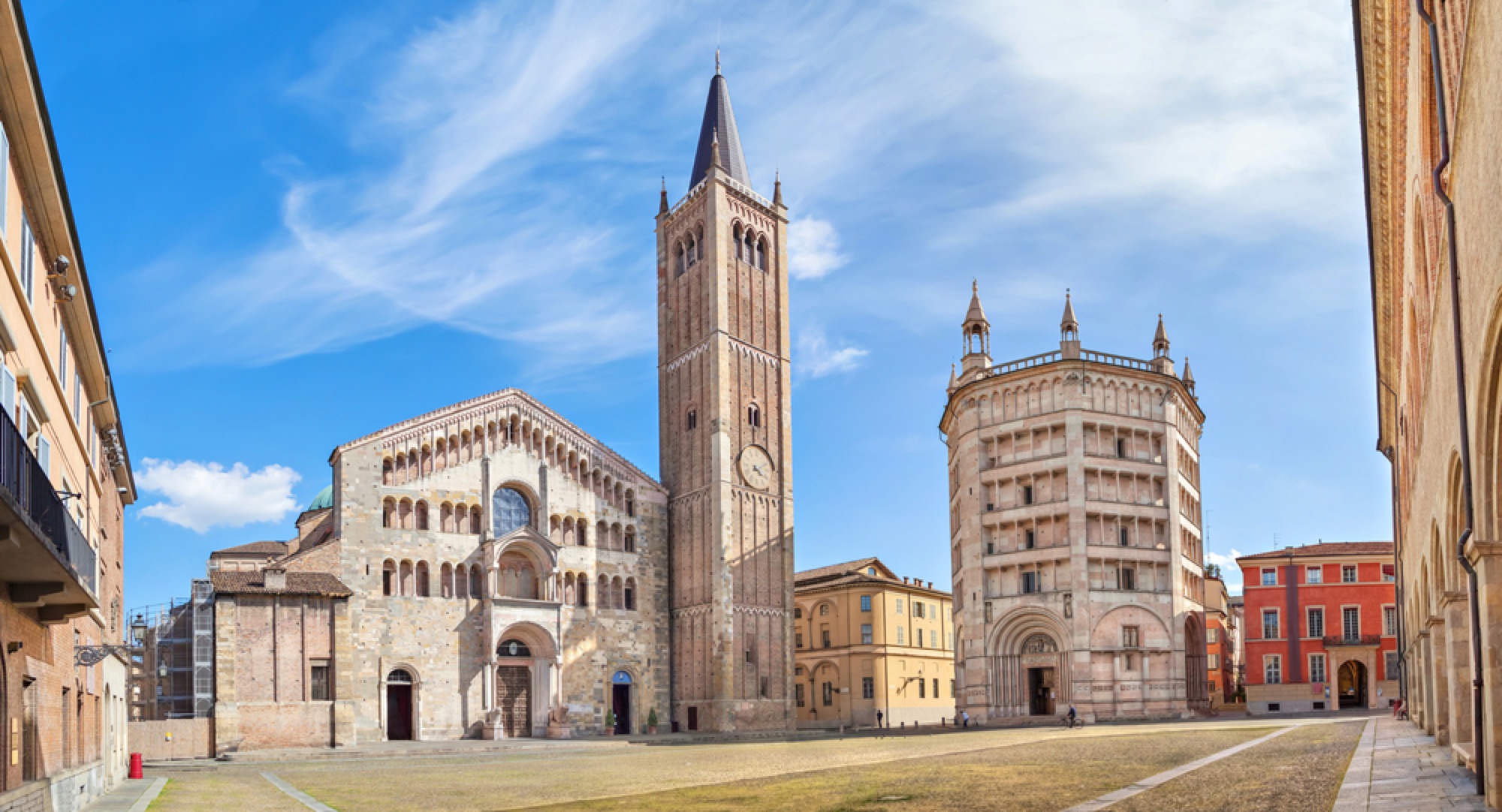Battistera and Duomo, Parma 