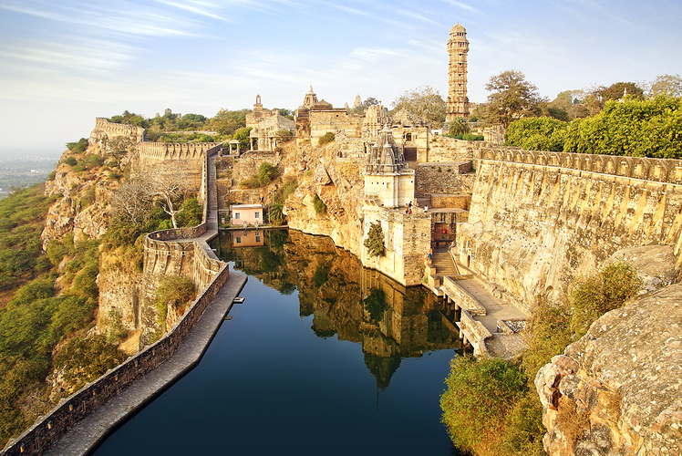 Benteng Chittorgarh, India
