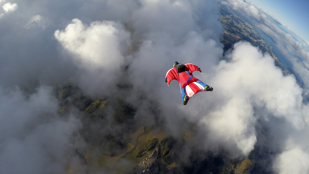 Fly in a Wingsuit, Switzerland