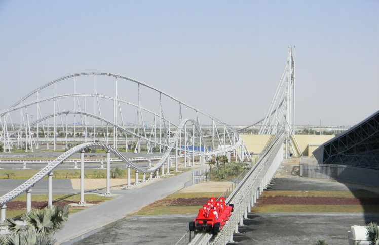 Formula Rossa, Ferrari World, Abu Dhabi, United Arab Emirates