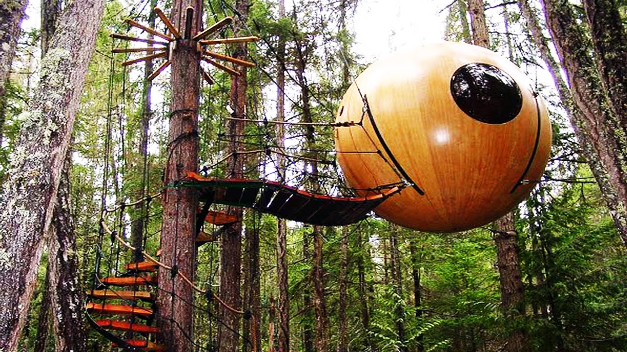 Free Spirit Spheres, Vancouver Island, British Columbia, Canada
