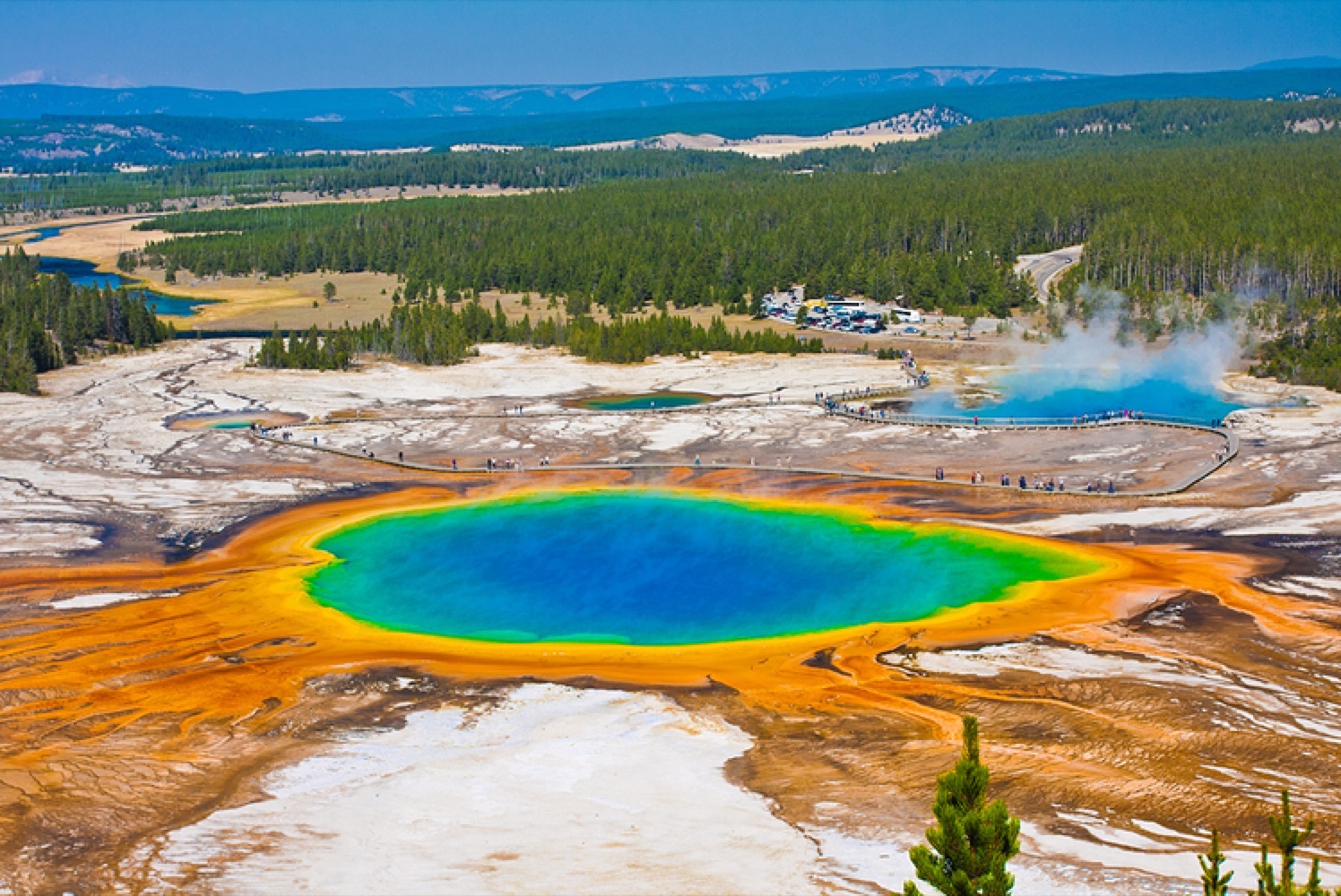 Grand Prismatic Spring, Wyoming, USA