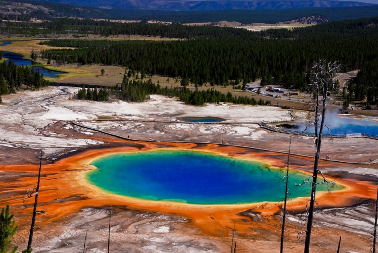 Grand Prismatic Spring, Wyoming
