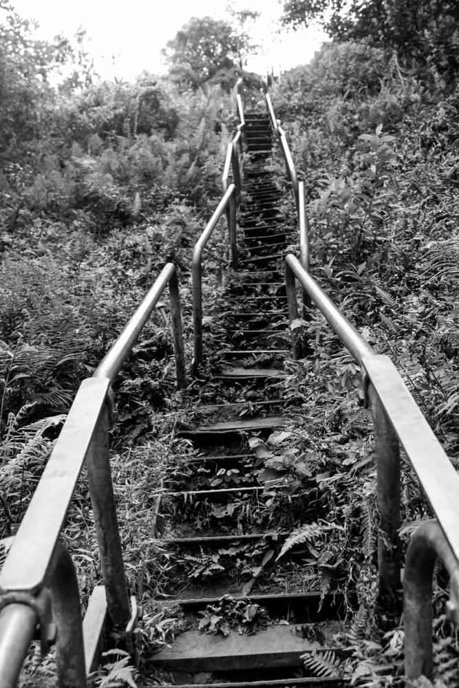 Haiku Stairs of Oahu, Hawaii