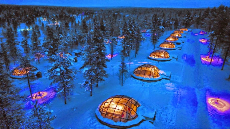 Kakslauttanen Arctic Resort, Finland