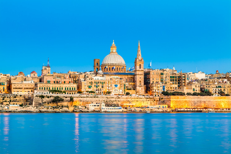 Malta, 316 sq. km