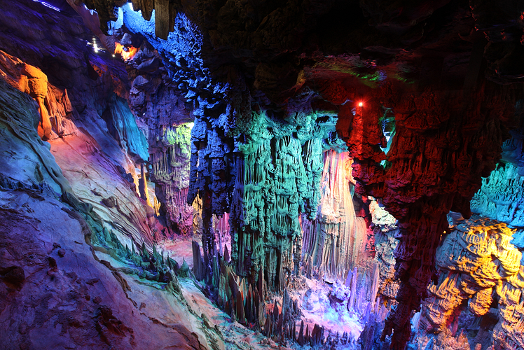 Reed Flute Cave China