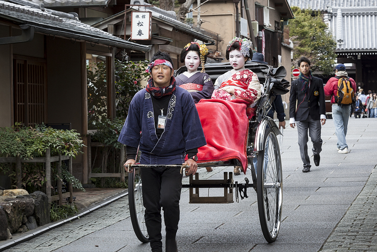 Rickshaw, Japan