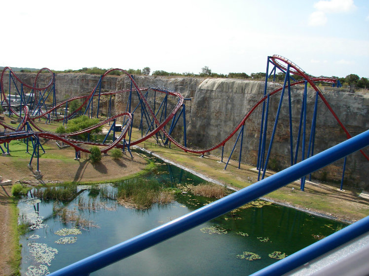 Superman Krypton Coaster, Six Flags Fiesta Texas, San Antonio, Texas