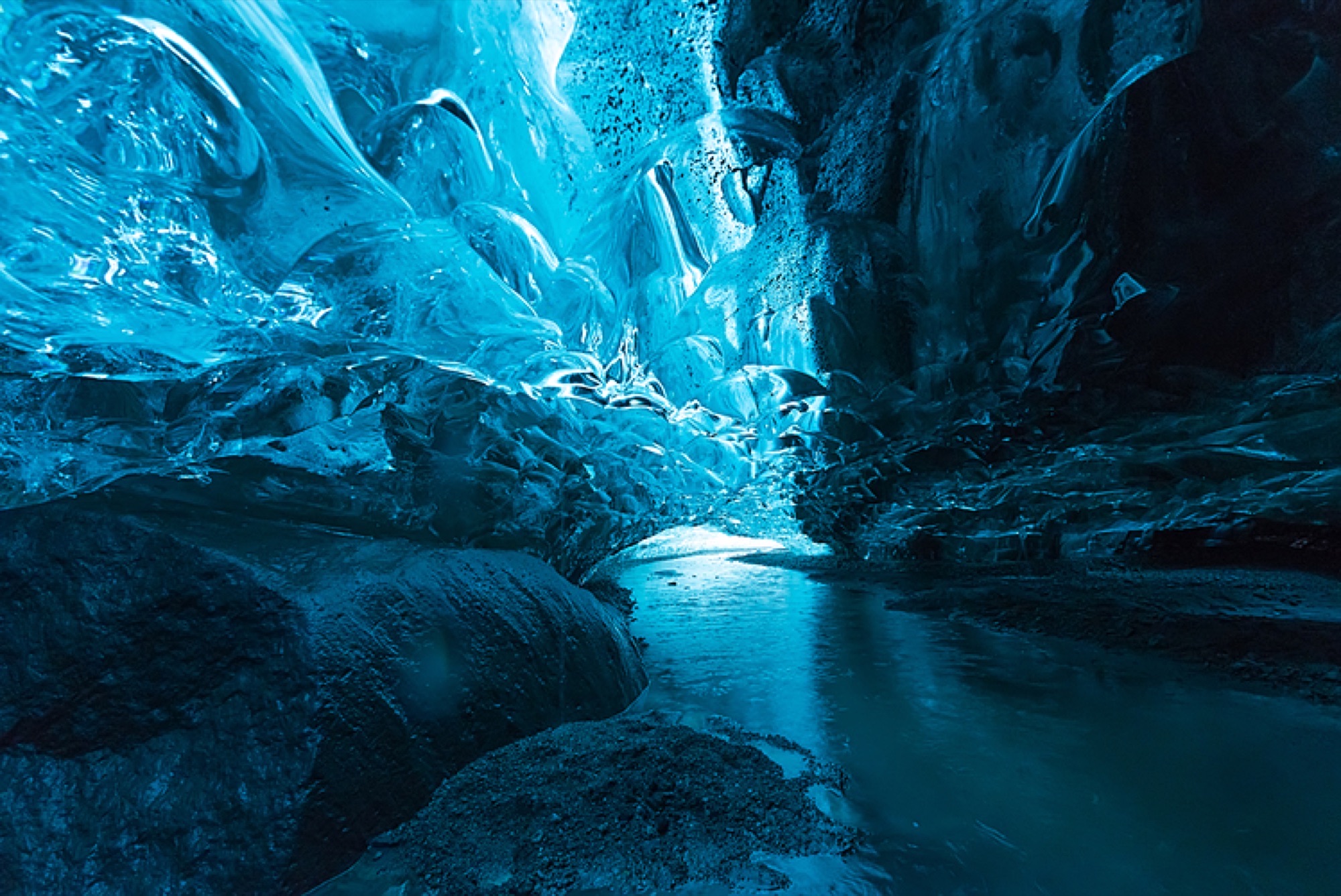 Vatnajokull Glacier Cave Iceland
