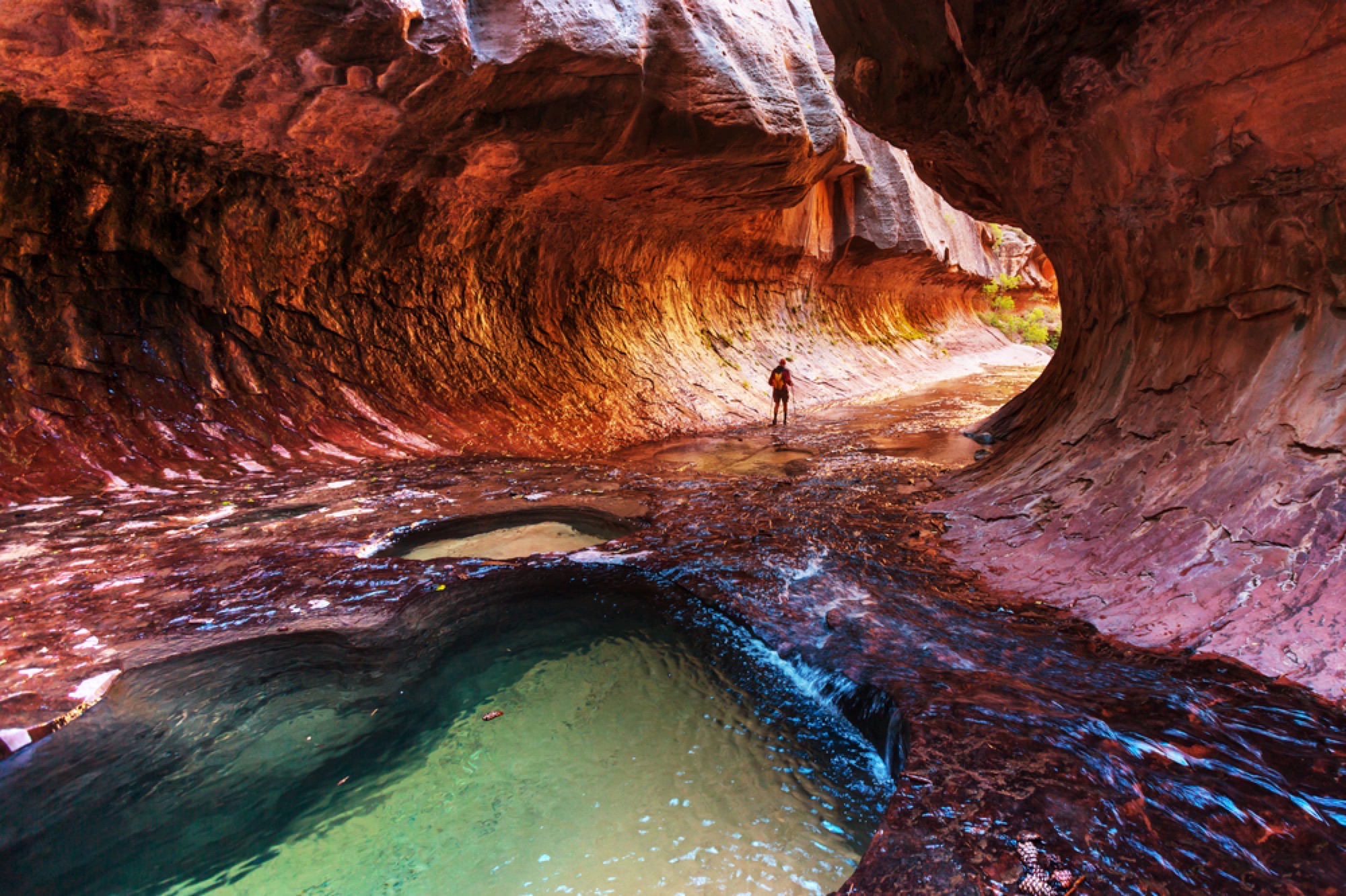 Zion National Park River Hike