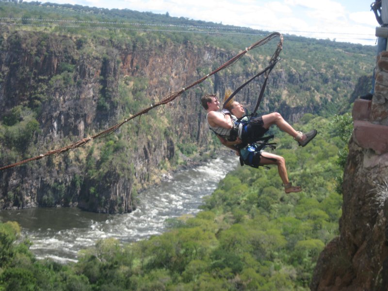 gorge swing, zambia