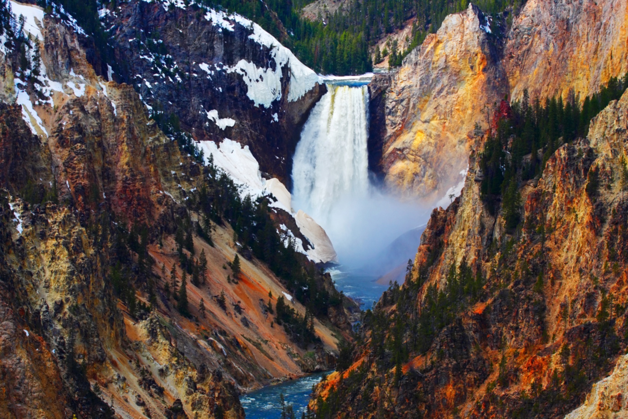 Yellowstone Lower Falls, Wyoming
