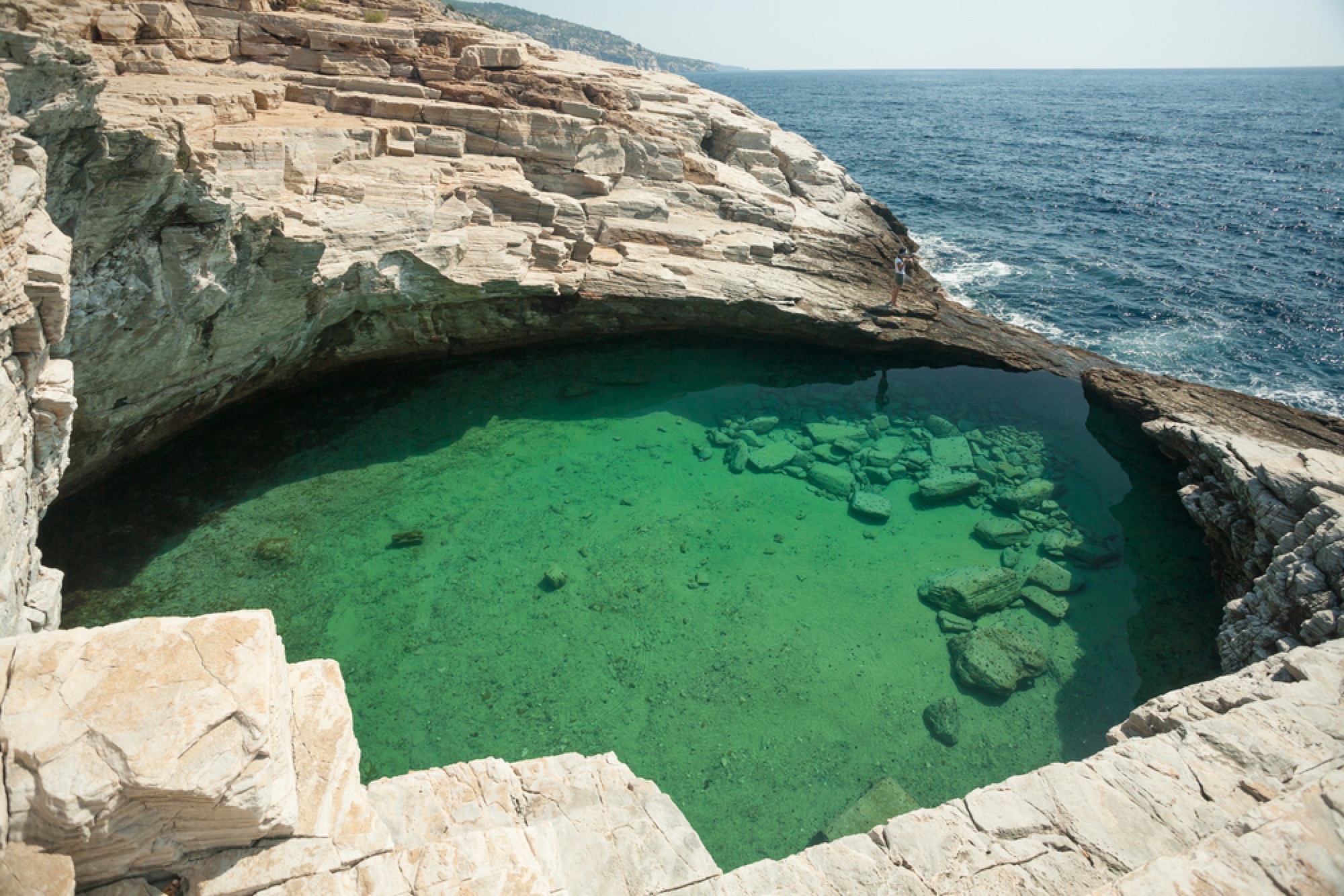 mermaid pool greece