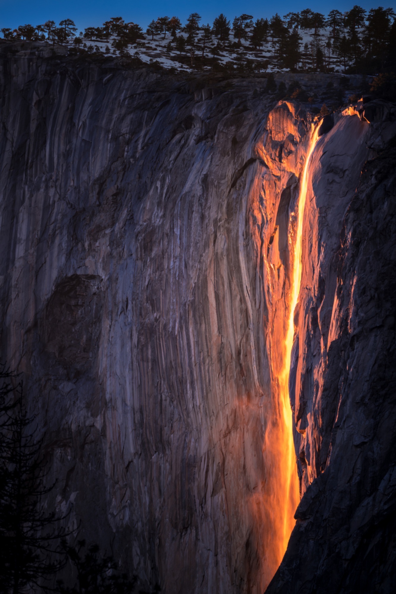 HorseTail Falls Yosemite National Park