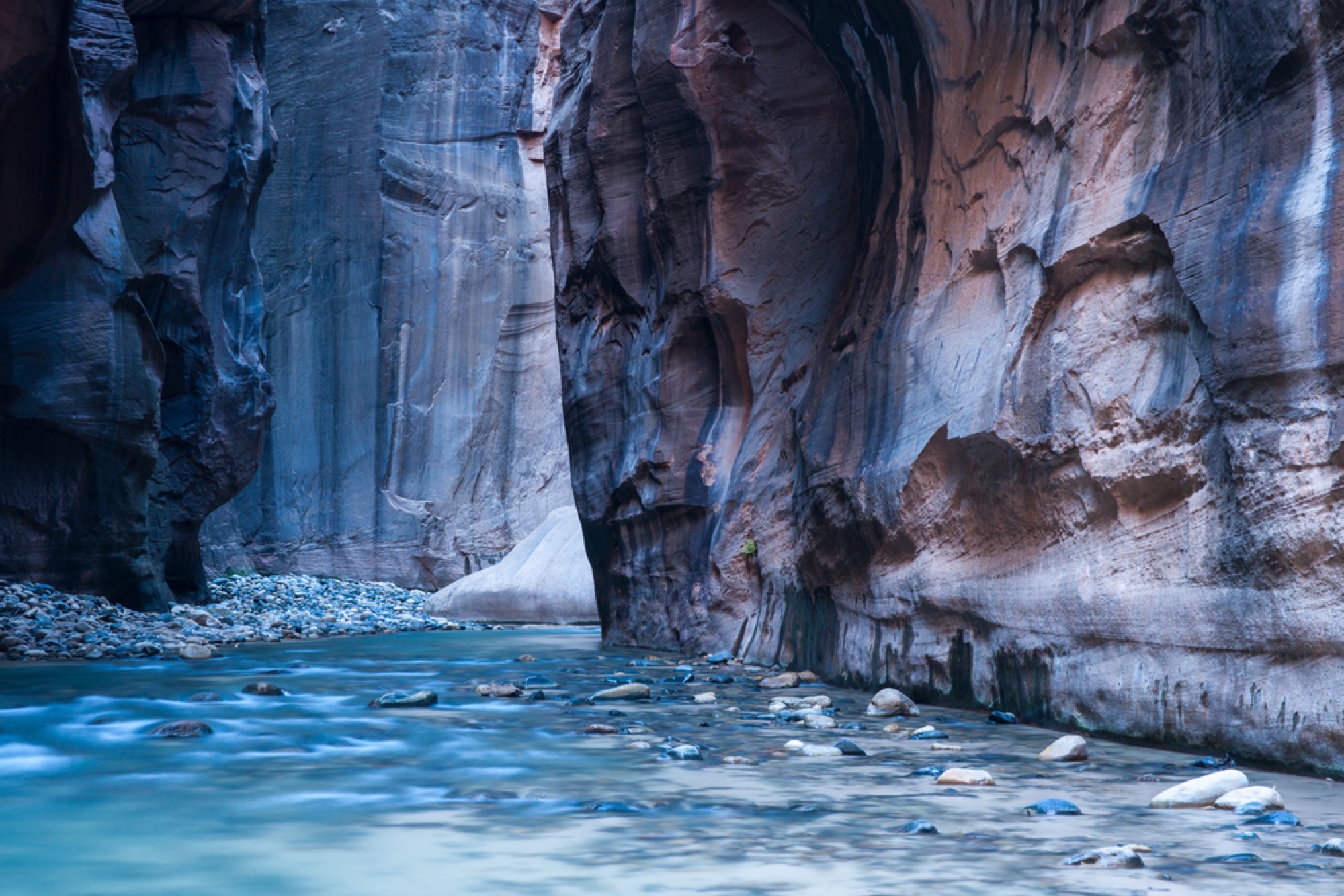 narrow zion national park