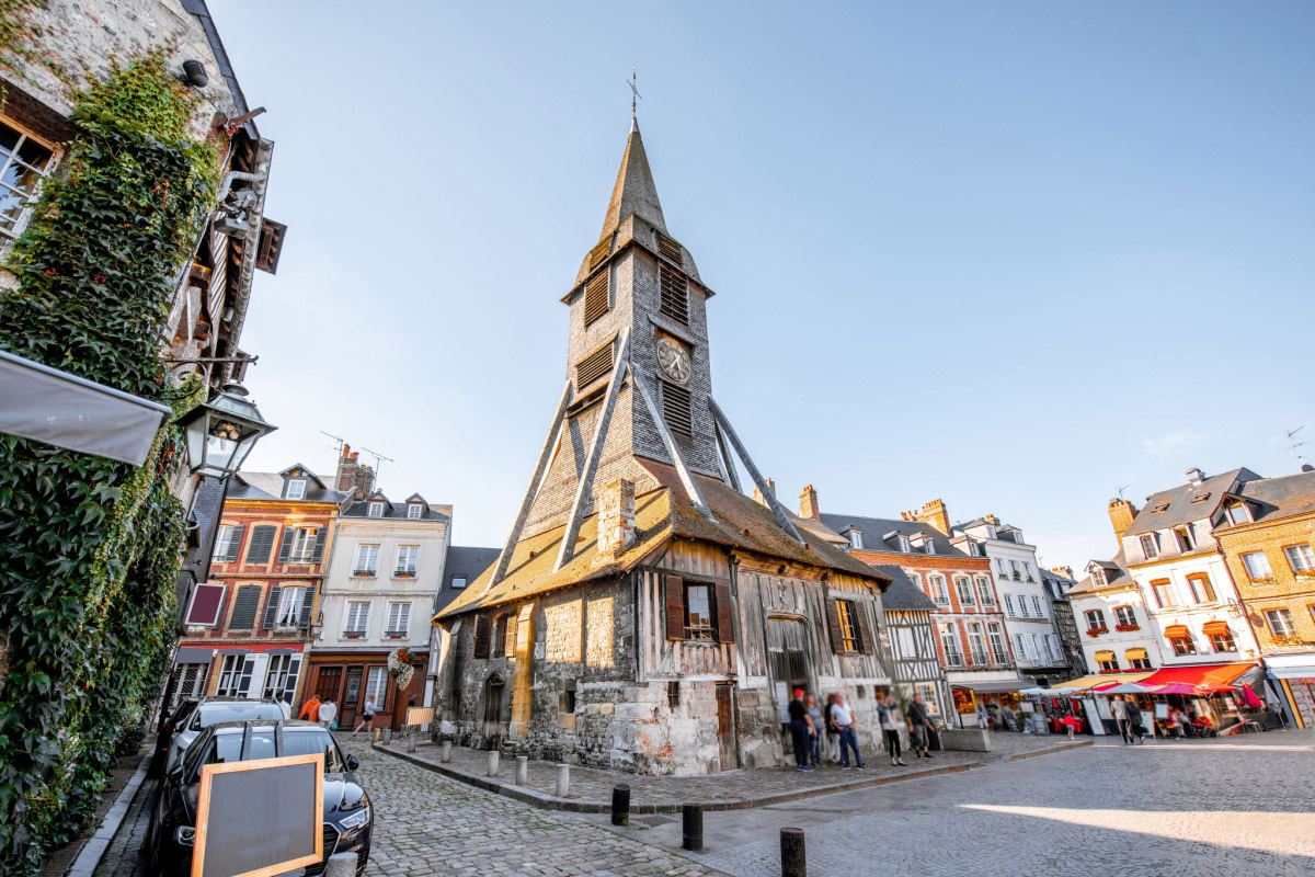 saint catherine church, honfleur, france