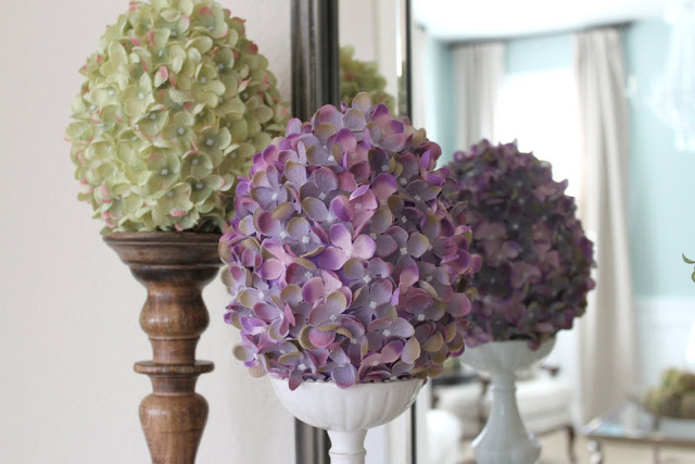 Hydrangea Easter Egg